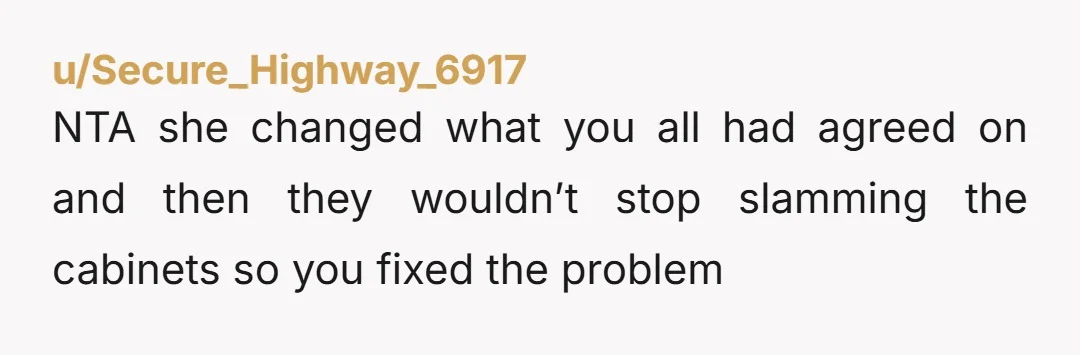 u/lovescarats
NTA. Just show your wife these comments and ask her if she even likes you. Just a wee bit.