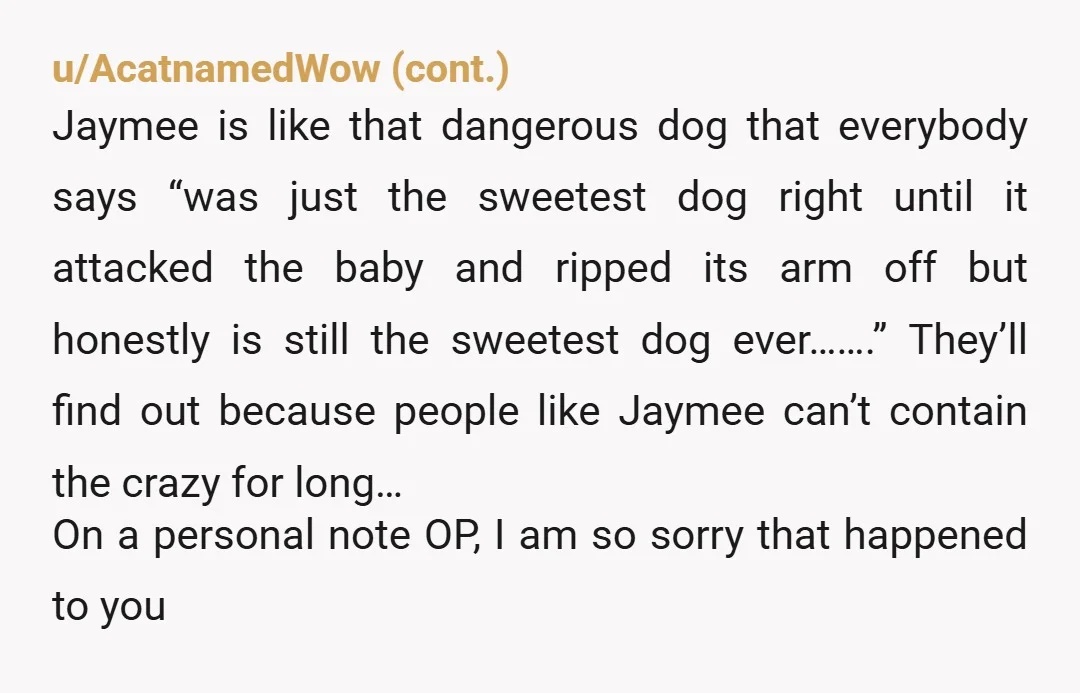 u/yeahsothathappen
NTA.
Makes me wonder if she sought after you brother on purpose.
She seems a little bit obsessed with you