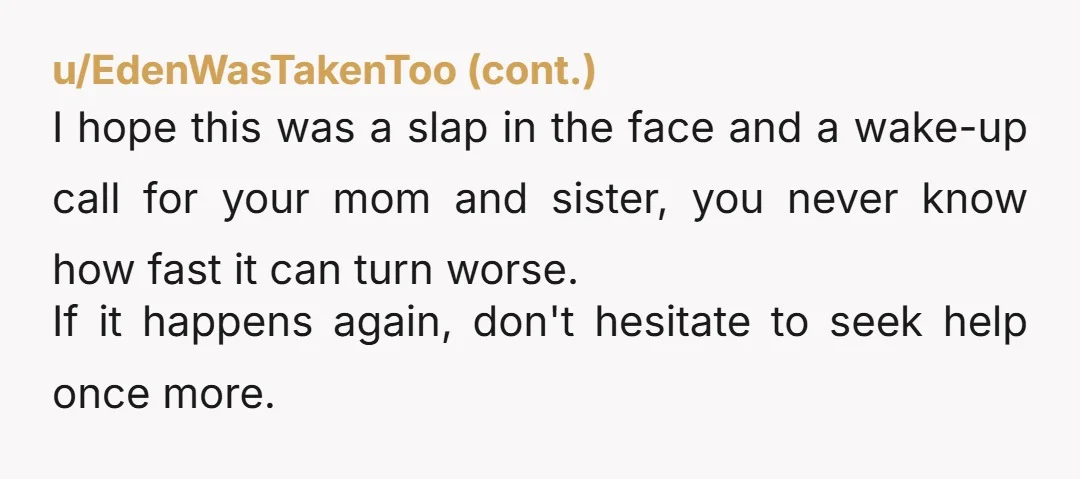 u/seasonoftheslut Slapping you is abuse. I’m happy you stood up for yourself and I think you should be fully honest with CPS about anything and everything your mom does that...