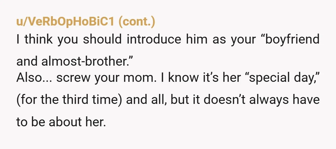 u/superfunnyredditname NTA. I can’t imagine knowing my daughter was in a serious relationship for two years and not putting any effort to meet the guy she’s with. Don’t you want...