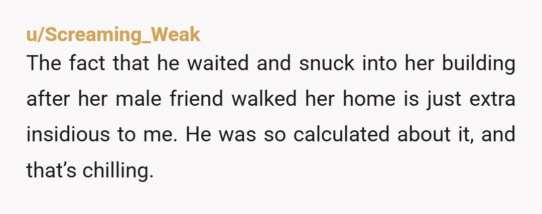 u/rayray2k19 I'll never forget sitting in a room with a detective and my victim advocate. The detective told me that he wasn't going to charge my rapist because "you two...