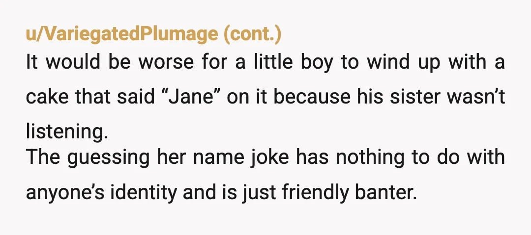 u/Few_House_5201 YTA and you’re gonna have a tough life if you don’t grow up and toughen up. It was clearly a joke, the customer enjoyed it, that should have been...
