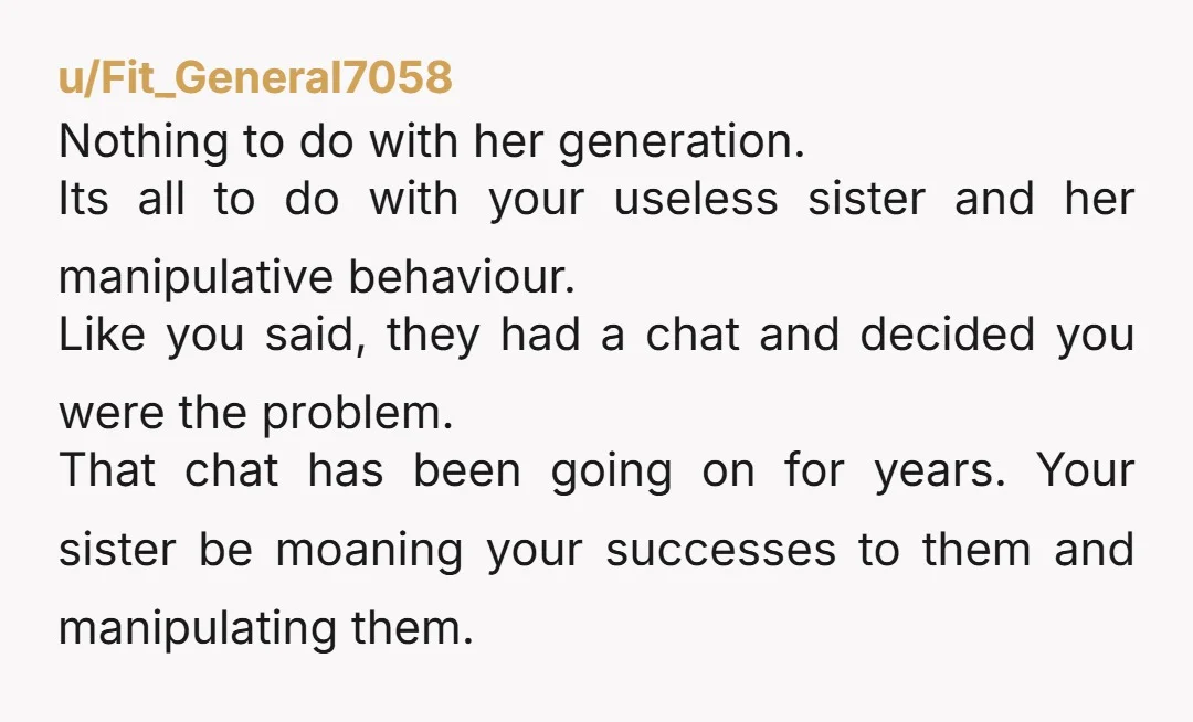u/Superb_Mixture5891 NTA But it is not classic boomer behavior, it's classic human behavior. No matter how horrible a child is, some parents simply do not want to acknowledge it. You...