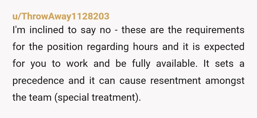 u/Mum_Chamber I firmly believe some employees abuse their power as much as they can, just like some managers and executives do. It's our task to draw those boundaries, sometimes protecting...
