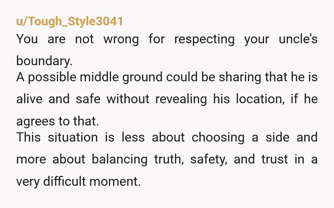 u/Capable-Contact6868 NTA.  But your girlfriend sure is.  That she thinks telling an abuser where to find their victim is somehow the right thing to do speaks volumes about who she...