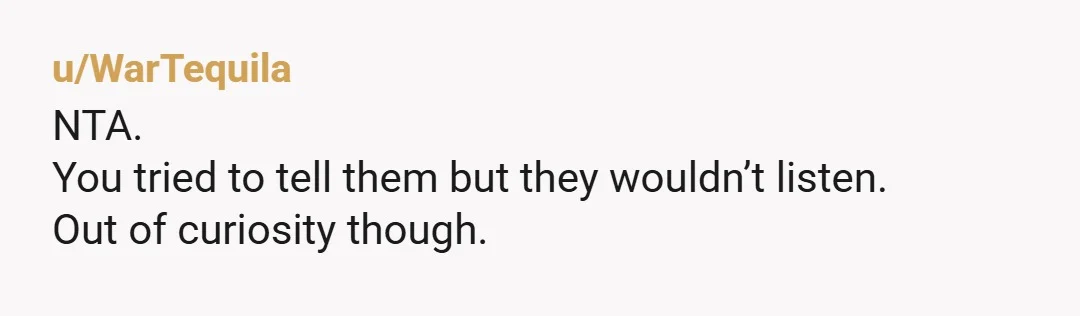 u/coleec Okay, first of all, OP’s parents have had two weddings and now need a renewal? Really? Get over yourselves. Secondly, the fact that OP’s mom hasn’t spoken to her...