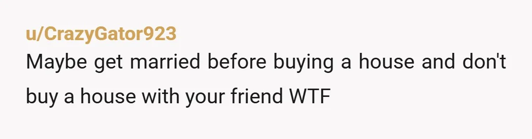 u/Tactician37 Buying a house with someone you aren’t fully committed to is not the smartest. Bf and gf for 9 years? Address that issue first, whether u two really wanna...