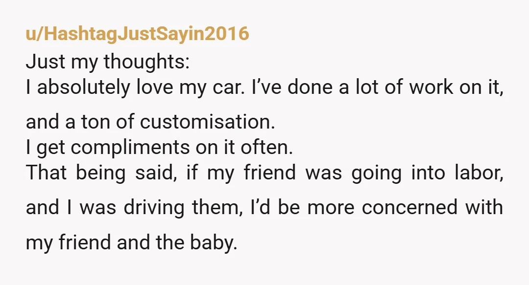 u/Only_Tip9560
He doesn't like driving it anymore? What an utter manchild!