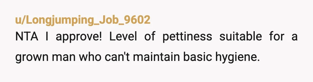 u/naranghim
NTA.
He can either lift the toilet lid when he pees, or he can sit down to pee like the rest of the house.