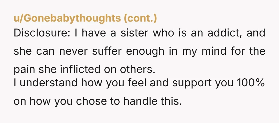 u/Danggoy
You are doing great by prioritizing Danny's wellbeing. I understand your boundaries and do hope that they respect it.