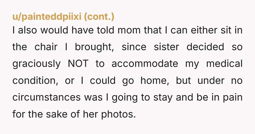 u/Elegant-Opinion-9595 NTA: Your family sucks. Very low contact would be the way to go.