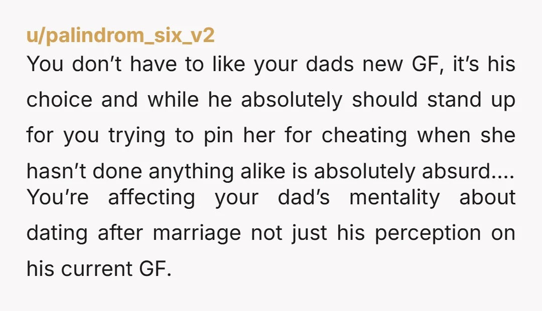 u/Angelf1shing
Clearly YTA, destroying your father emotionally because you don’t get on with his wife is an exceptionally cruel thing to do.