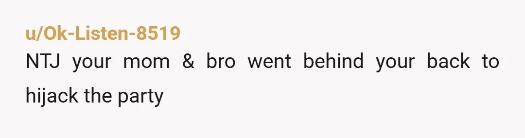 u/SubstantialEmotion41 It's so funny that the girlfriend is the one being proposed to, but the brother is so greedy and oblivious to what she might want that proposal to look...