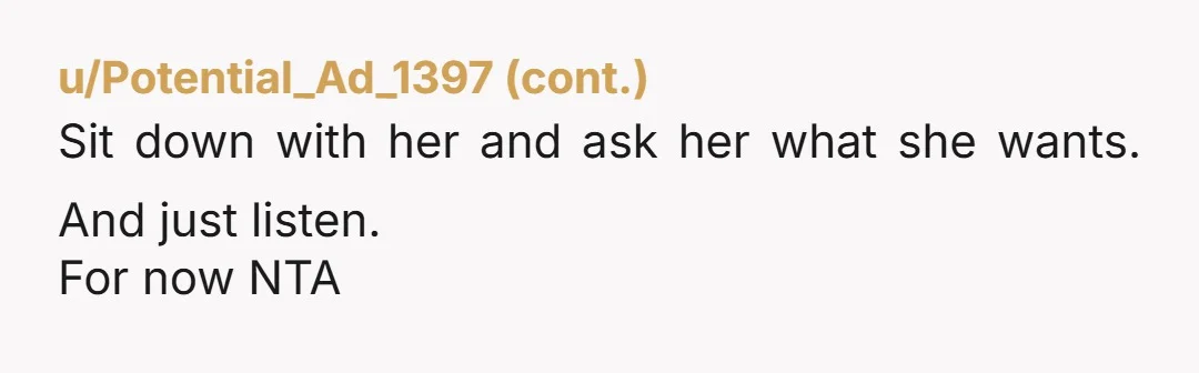 u/Important-Egg-7764 ESH- It’s your girlfriend’s decision period. Not yours and not her mother’s.