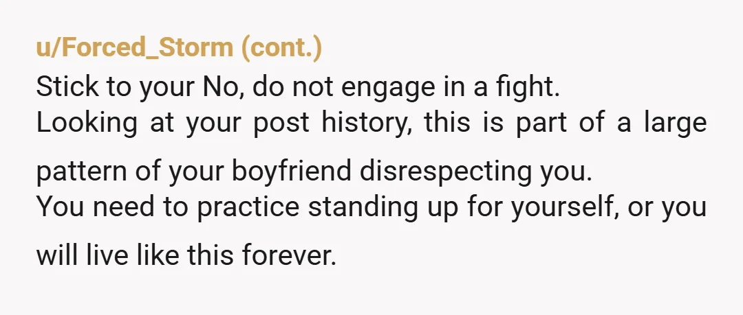 u/creatively_inclined It's a power move. He's also acting like he's still a child that wants his mommy to take care of his needs. My husband and I mostly get our...