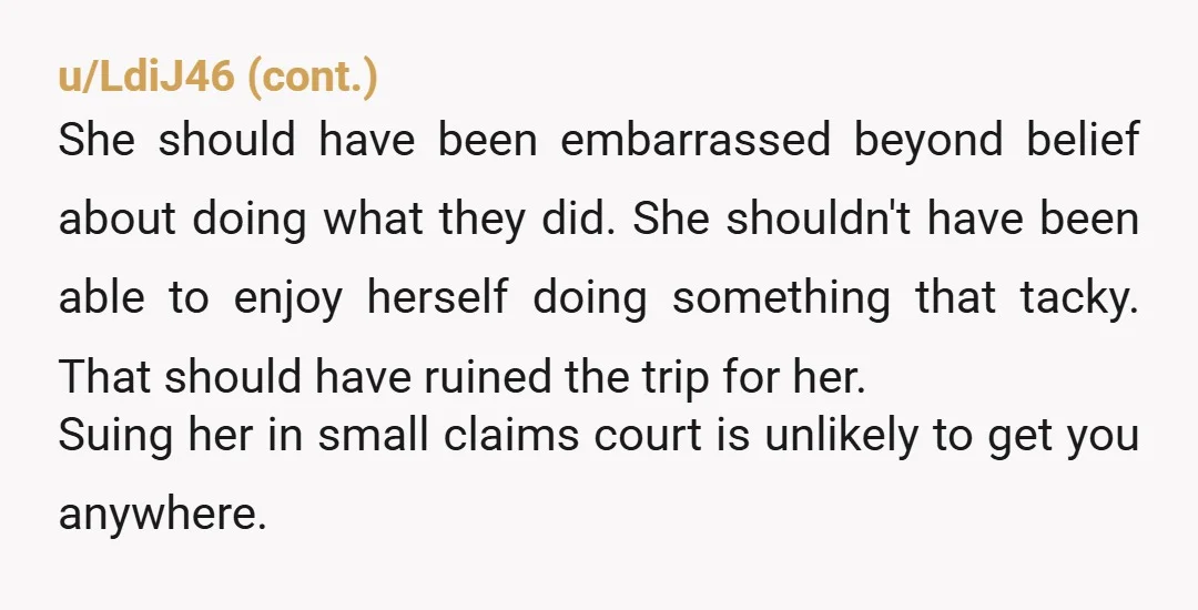 u/RedHolly NTA, but you may or may not recover the funds. You could frame it as a conditional gift being given on the stipulation she attended the wedding. I would...