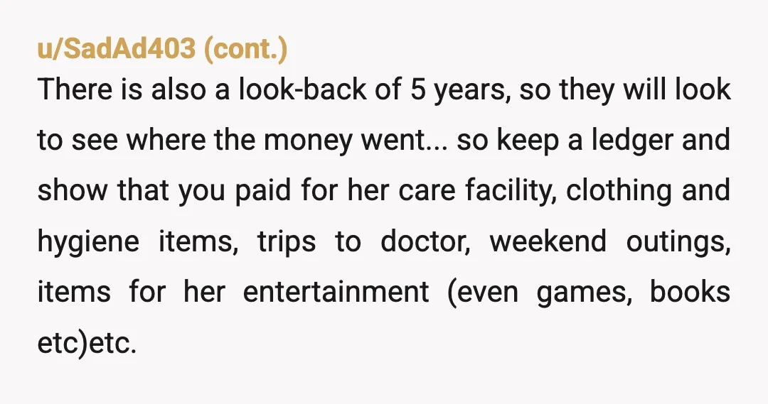 u/Wonderful-Path4818
NTA - bless you for looking after your grandma! They are a$$holes, they abdicated their responsibilities for her to you, and you are doing a great job!