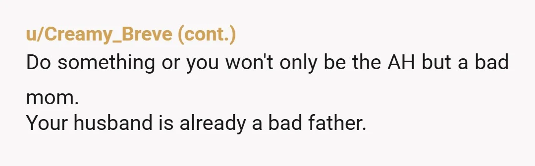 u/NoteEasy9957 At least you know why she goes no contact when she is older