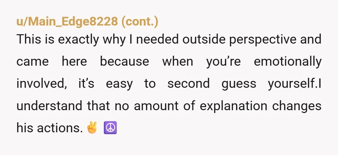 u/After-Distribution69 The most important thing is your safety.  I doubt he will take it well. I would meet in a public place with your own means of transport.  Tell someone...