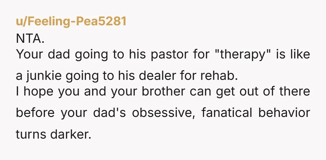 u/liosistaken Sounds like his mental health is declining. Is your mom still in the picture? Could he be spiraling because she’s not? Maybe you can talk to his priest, pastor,...