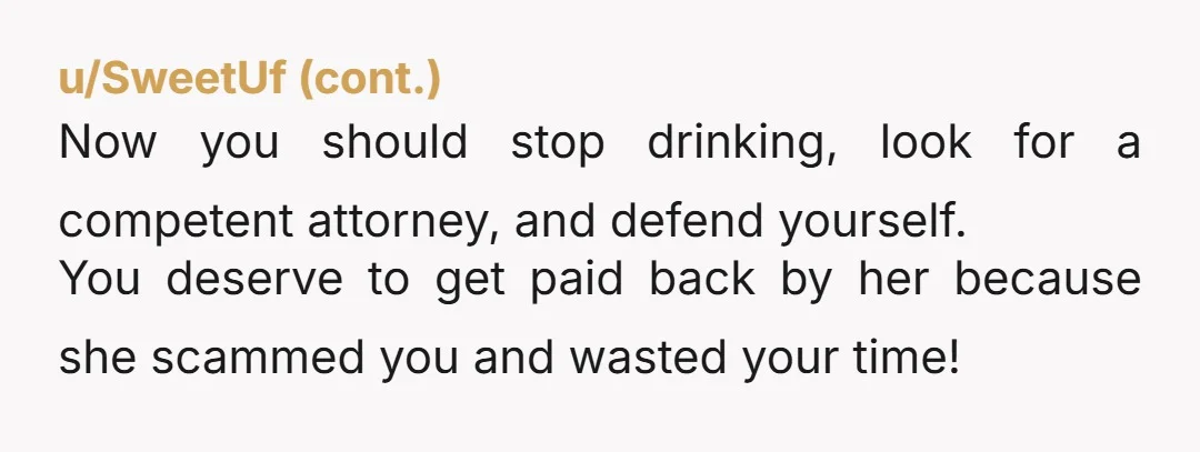 u/Arcane_Spork_of_Doom (NAL) I didn't see anything disqualifying from how you described your prenup, so let's just say that's unusual as hell and likely needs to be revisited. I think suing...