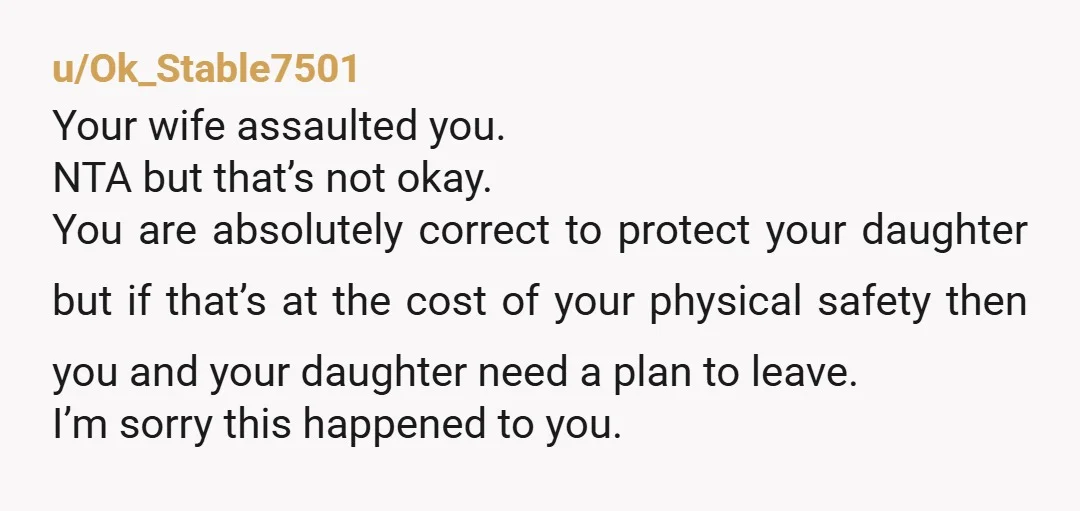 u/curtiss_mac Your wife didn’t just damage her relationship with your daughter; she actively destroyed the trust that was freely given to her. Your daughter did trust her, and your wife...