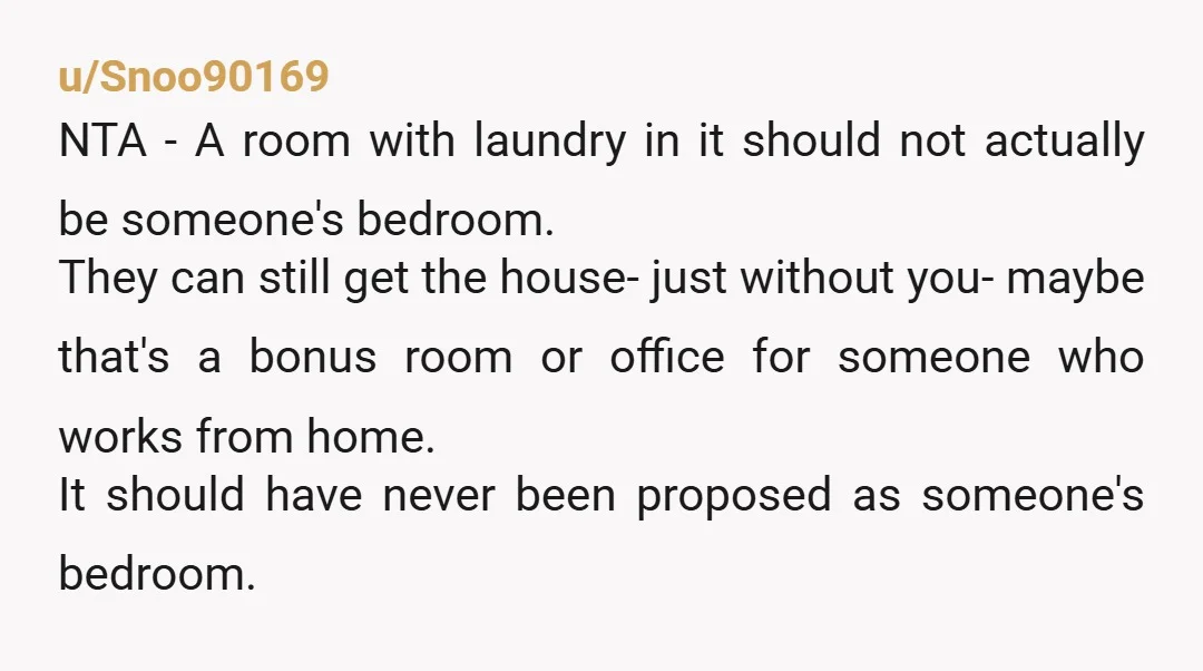 u/gw_reddit So they pretended the laundry room was an actual bedroom?