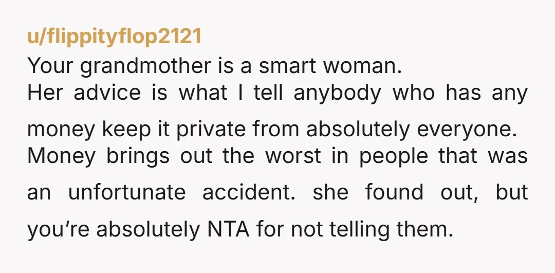 u/_xDraconian NTA. You emptied your savings for them once and they ended up right back in the same spot. Protecting yourself isn't turning your back on family, it's learning from...