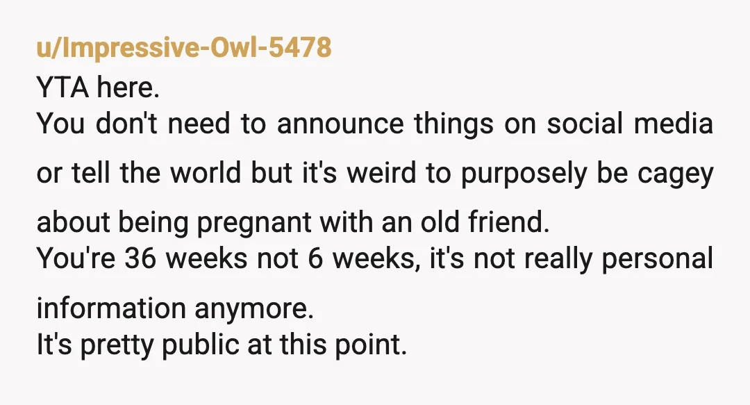 u/Vodka-and-Sass84
Did you guys have a relationship outside of being friends? Perhaps we’re missing something here.