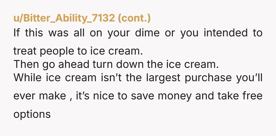 u/MolassesInevitable53
You think eating 'double dessert' once will be bad for your long term health?
That's not how it works.