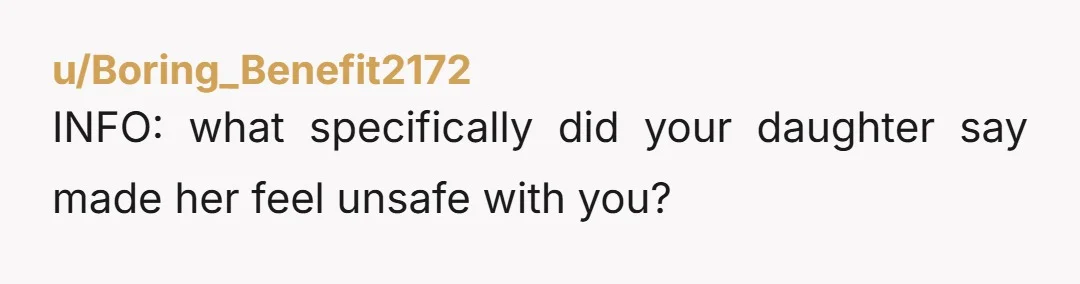 u/GoldenFrog14 "during a very difficult time in my life, he sued for full custody" I mean, yeah?