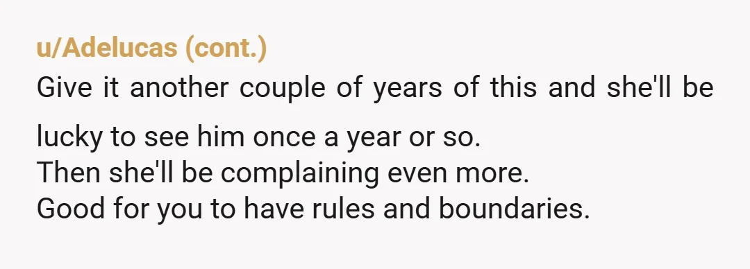u/katbelleinthedark NTA. No, no, there is no better way for Emily to make it up to Mark. It doesn't matter that his bio dad could buy him 10 more right...
