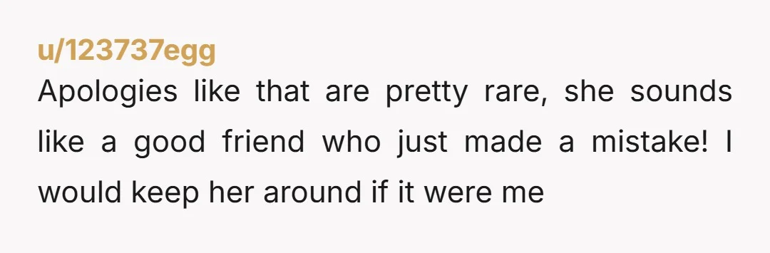 u/OrneryAdvantage0303 I love the energy in this post haha! The fact that you not only cleared things up but defended your friend against some of the harsher comments is admirable.