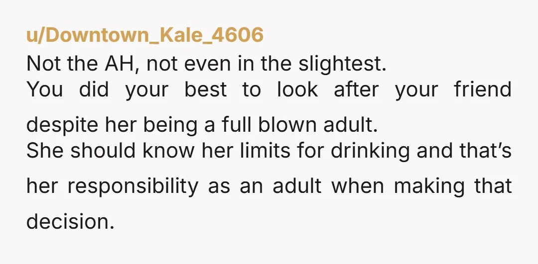 u/Viscous-Flesh What a waste of vodka. I'd ask her to pay for it tbh. NTA