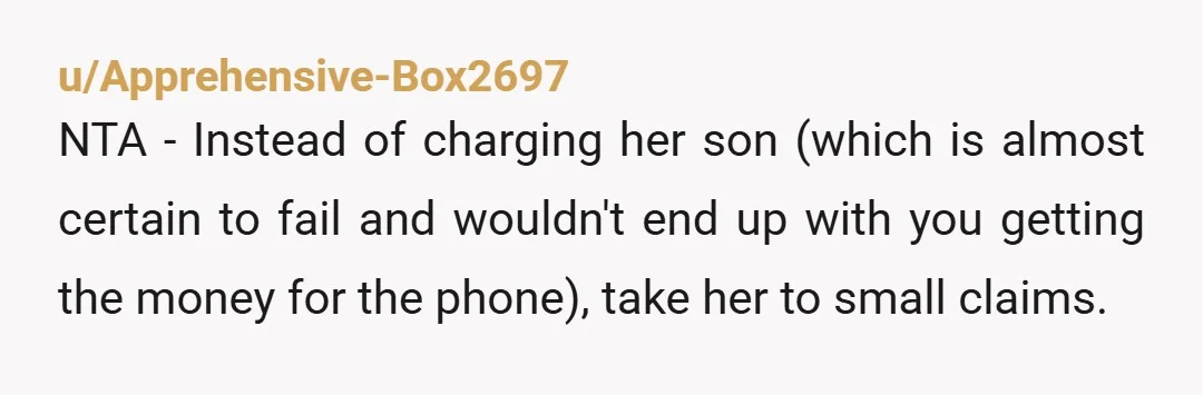 u/jonjon234567
NTA. Society would be pissed if you don’t make that turd and his mom face some consequences.