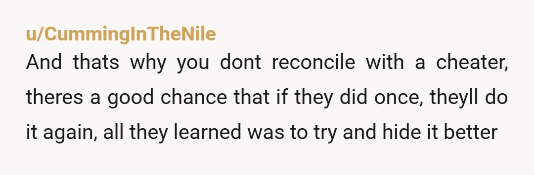 u/raceulfson I don't understand "Open Marriage" at all. I get that living in each other's pockets isn't healthy, and that it's good to go do your own thing now and...