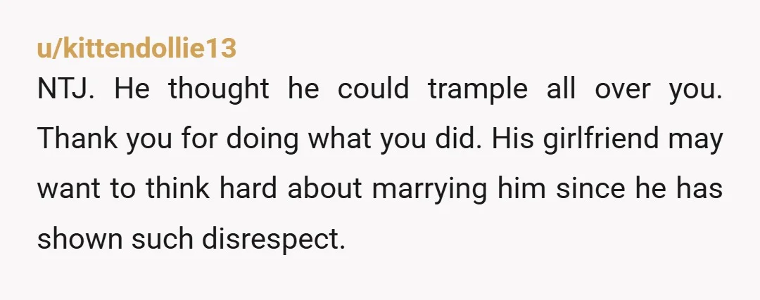 u/ParsleyRound NTJ. Your brother was lazy, entitled, and selfish for proposing at your baby shower. You didn't ruin his moment. He ruined your moment and the proposal for his girlfriend....