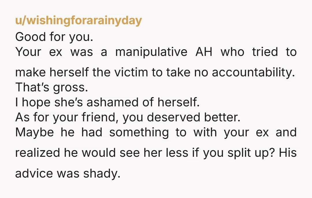 u/zbgs
Cheating trash, glad she's gone. Sorry happened to you bro