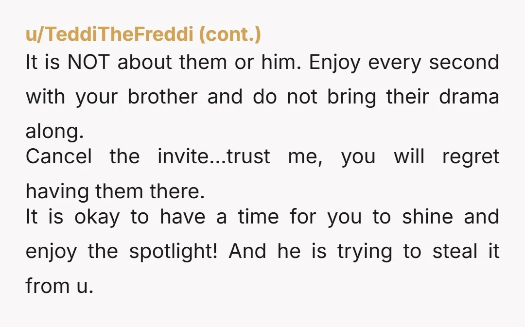 u/ProfitLoud You are about to start a new life after school. Don’t bring this guy with you. What a horrible way to treat someone you allegedly care about. He shouldn’t...