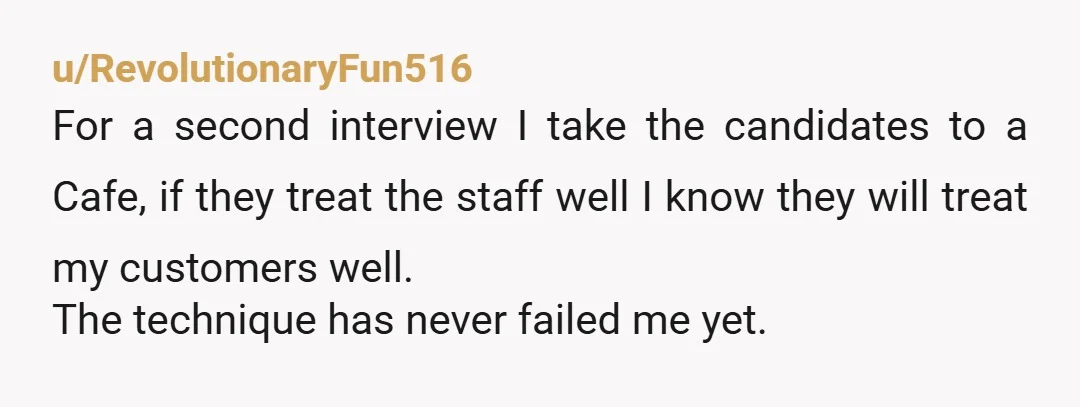 u/MaleficentEdge8159
I end every interview with a request for feedback, but first by explaining that I am grateful for their feedback and that feedback is a gift. Everyone understands