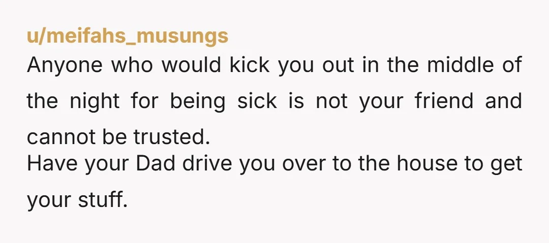 u/sun4moon NW your friend isn’t really your friend and her parents are disgusting. This is not your issue to resolve. Move on and spend time with people who don’t throw...