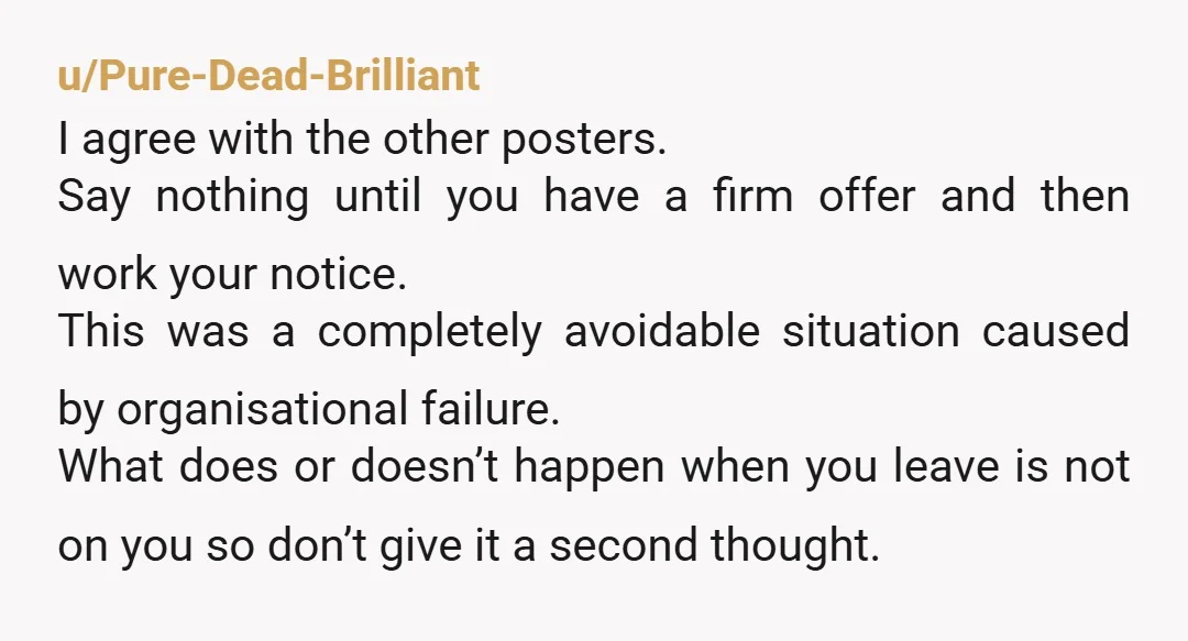 u/No_Diver3540 You don't do that. Find a new job, be nice and give a notice and that is it. You don't tell your boss before hand, never. 