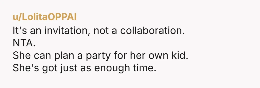 u/Nothing_two NTA. But why didn’t your mom tell you directly she won’t be able to make it? Why is your SIL telling you that? If your mom can’t make it...