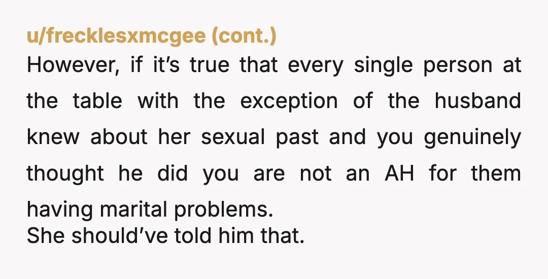 u/DarkSkies222 NTA she can dish it out but not take it ? Both the virgin comment and her number being outed are cut from the same cloth.