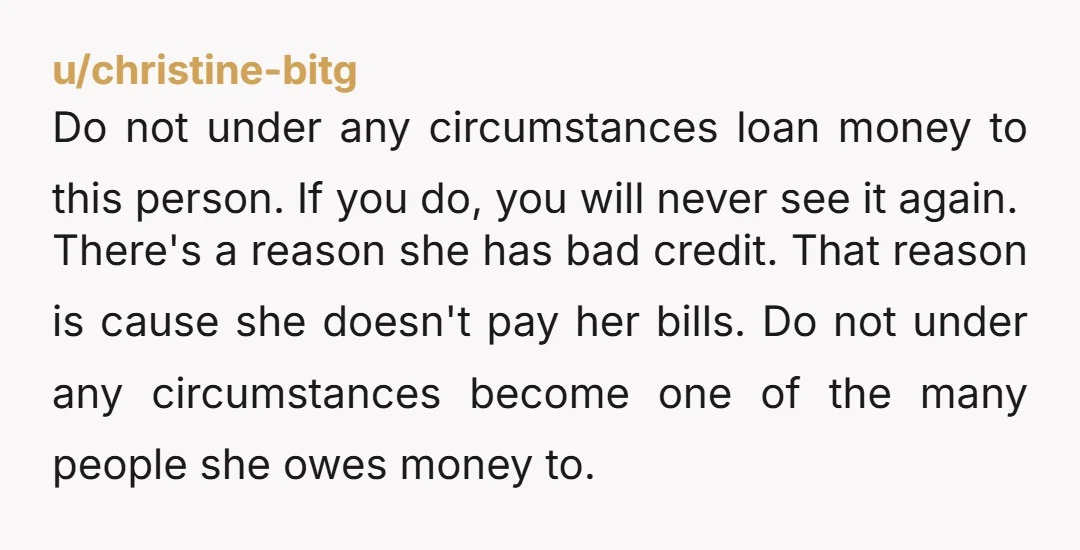 u/No-Camel-1307 Do you own your own house? If you do, you could lose it! If you don’t, you need to build up equity and credit to get a mortgage and...