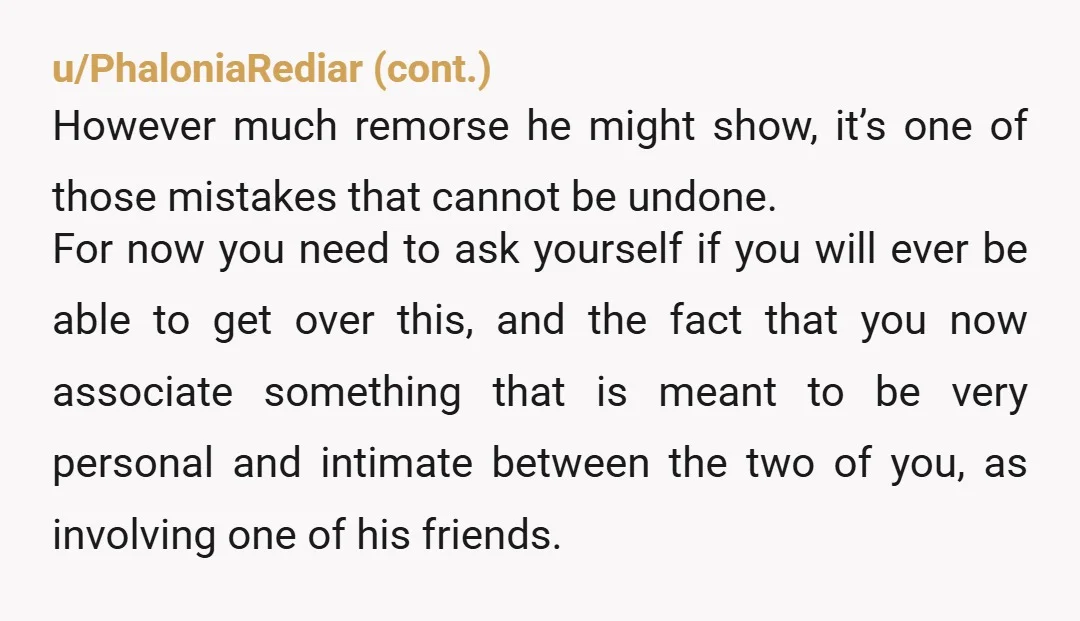 u/tmchd Take it from me, break up with him. You've learned a lesson and a good lesson at that, now you know you can't do open relationships, and how you...