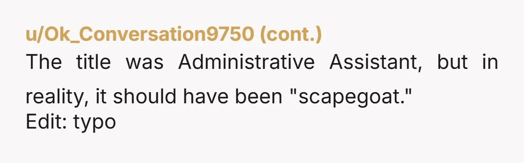 u/whyme-whytheworld At my current company the interviewer arrived late, wore a shirt that showed her entire chest, told me this was not a hybrid role - a direct contradiction to...