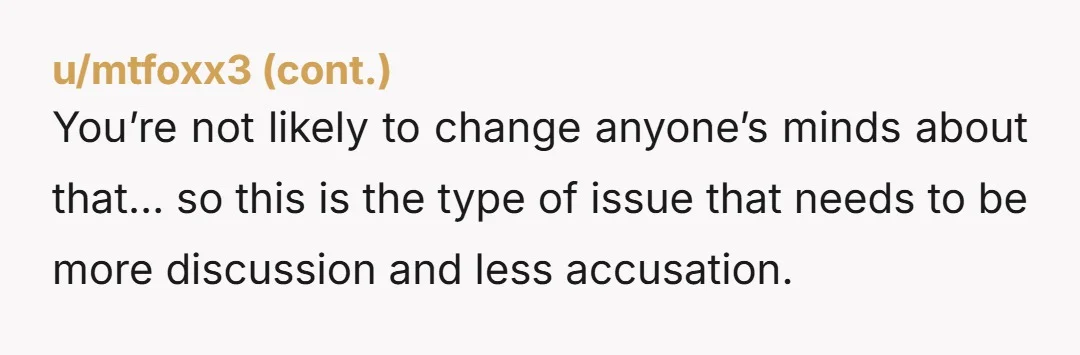 u/Visual-Ad6004 Yta. Not your business. Did she ask for your opinion?