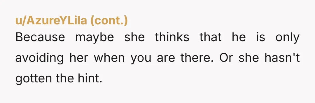 u/BookishIntrovert99 You honestly sound more upset that she doesn’t want to be your friend than that she was talking to your husband. 