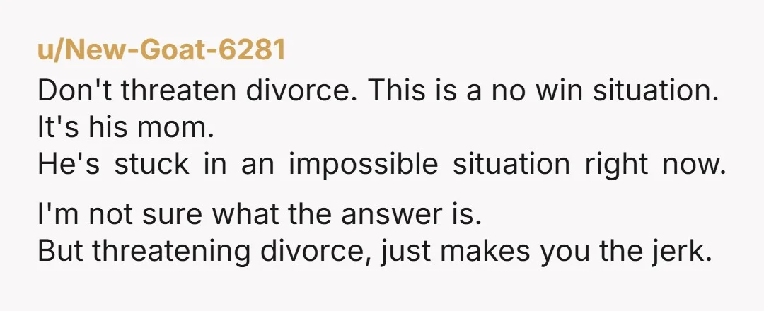 u/ms_sinn NAH. No one should light themselves on fire to keep someone else warm. You should look into adult social services and see if the are any options for her...